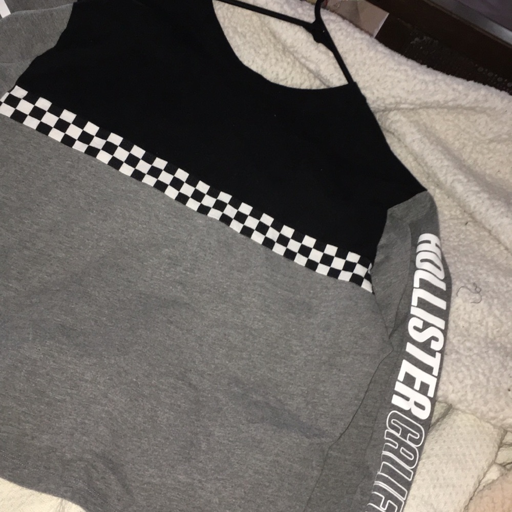 Hollister CA cropped longsleeve